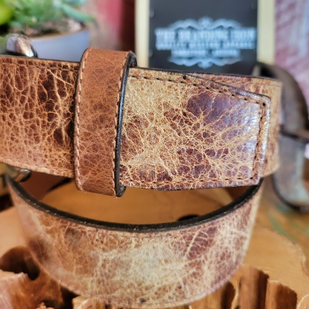 Leather Belt, the "Tailgunner" by Justin Belt View