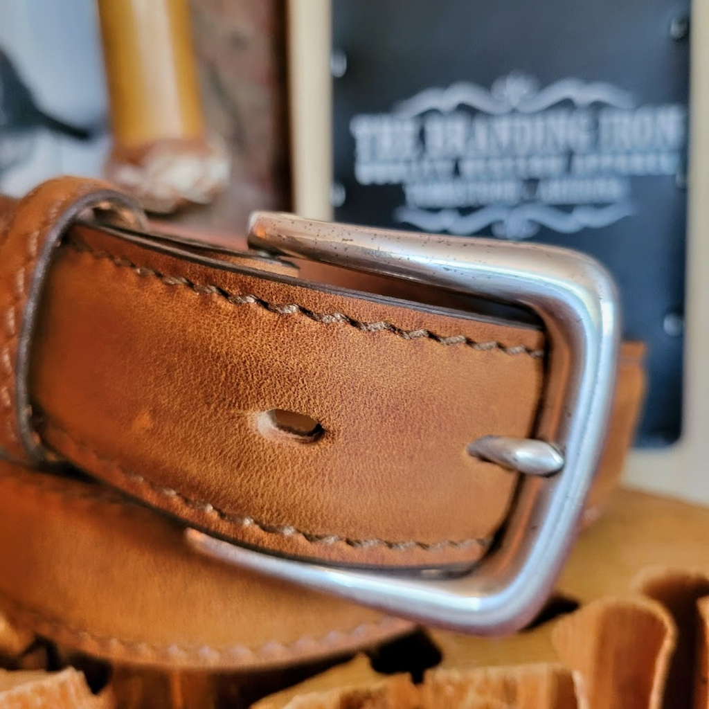Leather Belt, the "Work Sport BLT" by Justin Buckle View