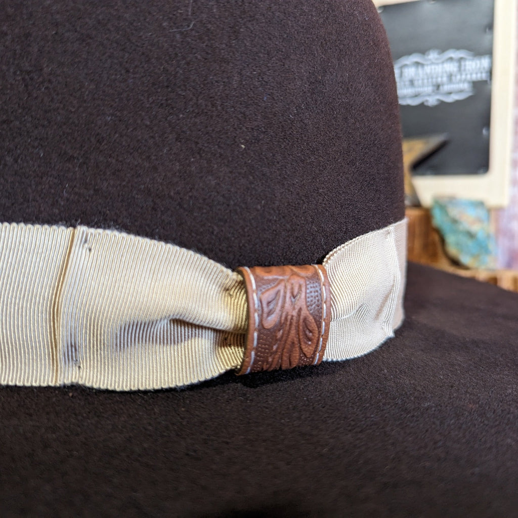 Emery by Bailey W22RDD brown hat band view