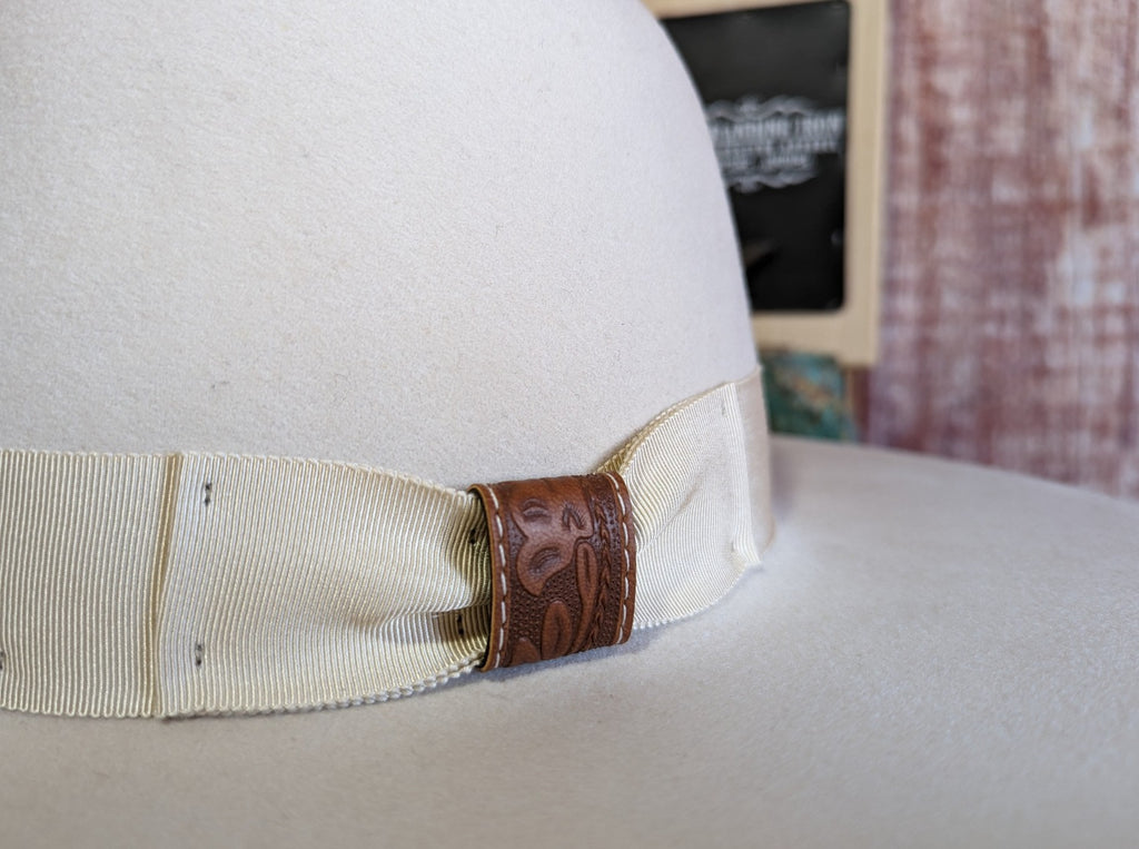 Emery by Bailey W22RDD cream hat band view