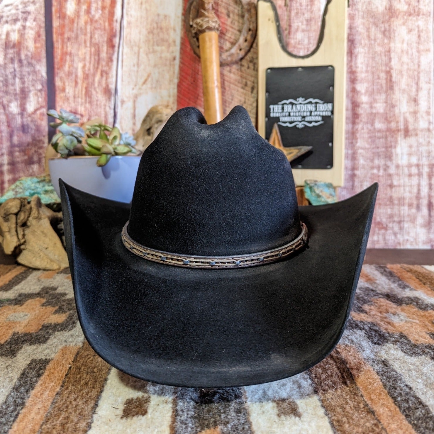 Danser Udrydde Hold sammen med 6X Felt Hat the “Boss of the Plains" by Stetson – The Branding  Iron-Tombstone, AZ