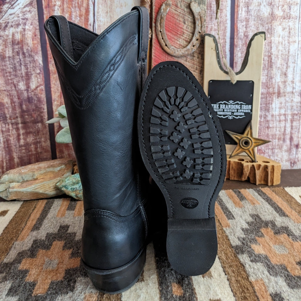 "Waxed Cowhide" by Abilene Boots 2100 bottom view