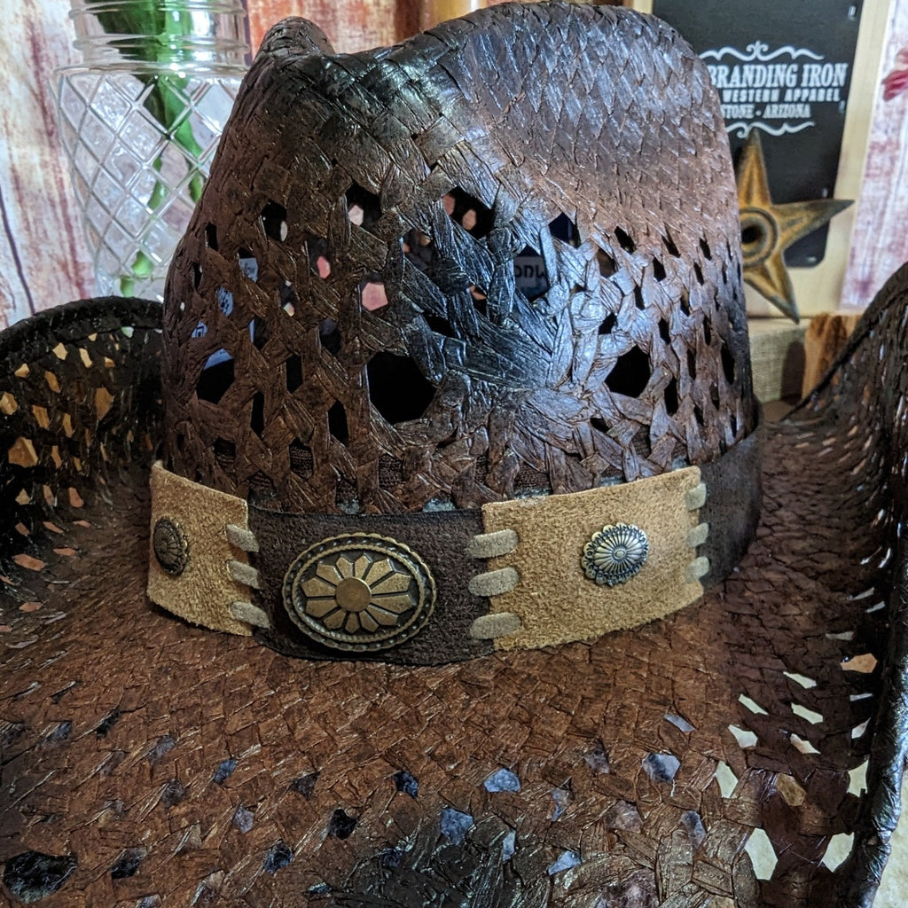 pure country by runa a mych 2534 brown hat band view