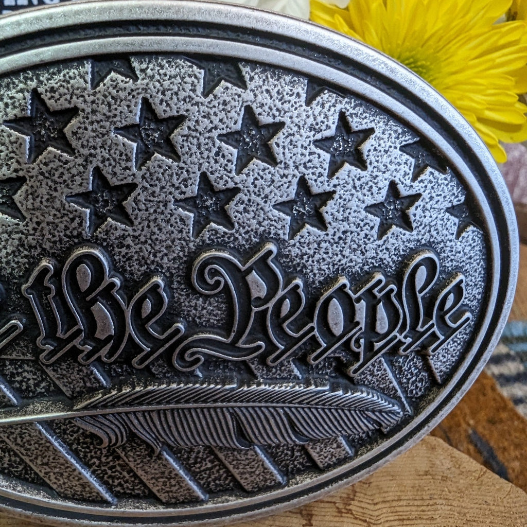  "We The People" by Montana Silversmiths A946 detail view