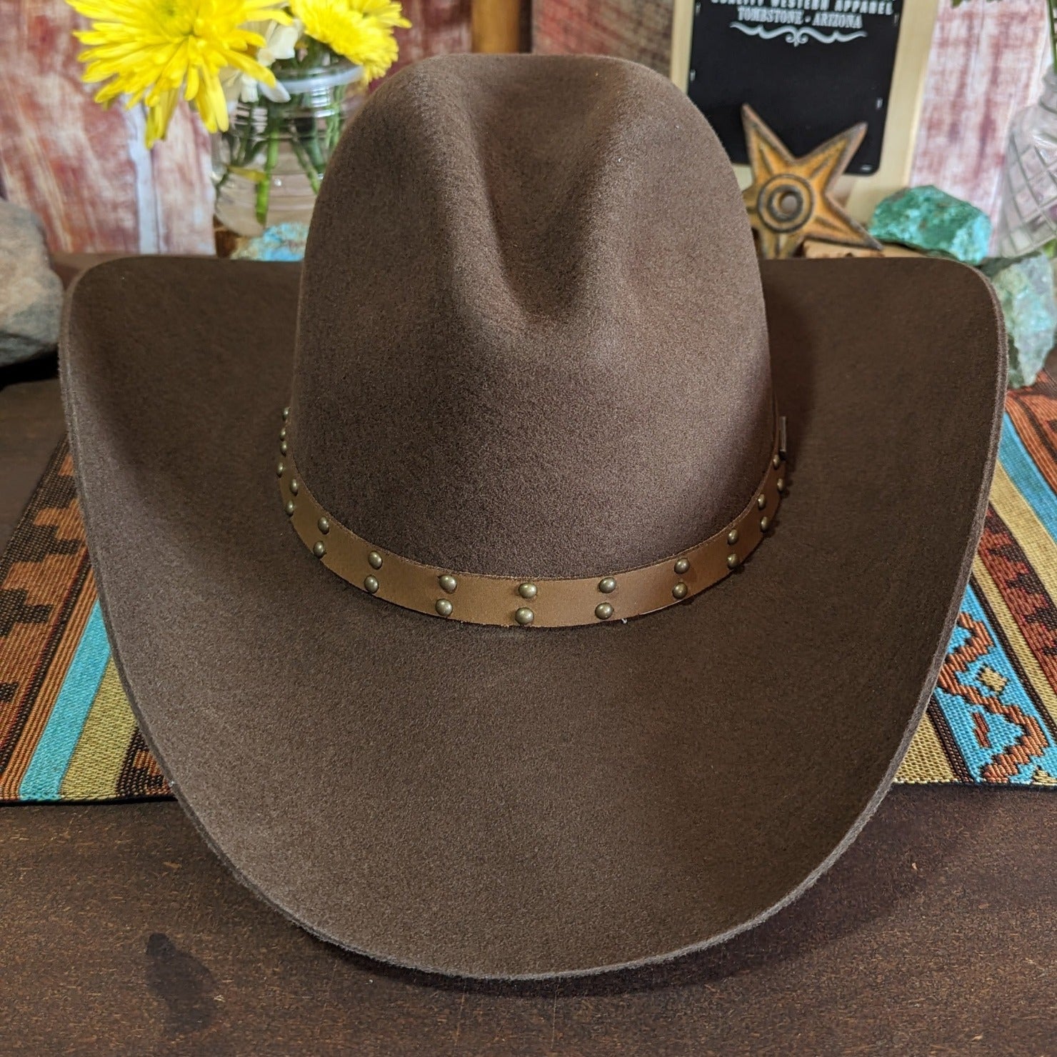4X Buffalo Fur Felt Hat 