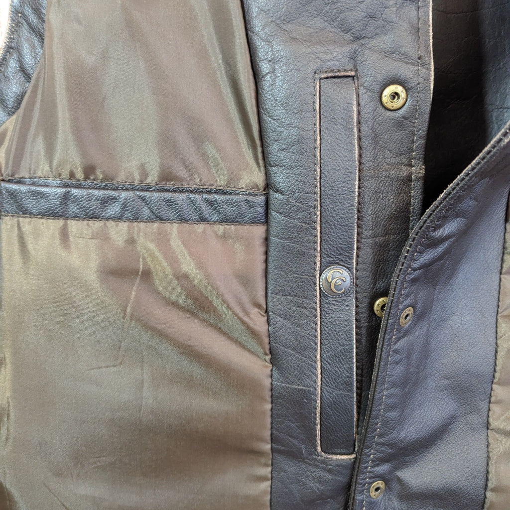 Concealed Carry Vest the "Lamb Nappa" by Cripple Creek ML31 80 inside pocket view