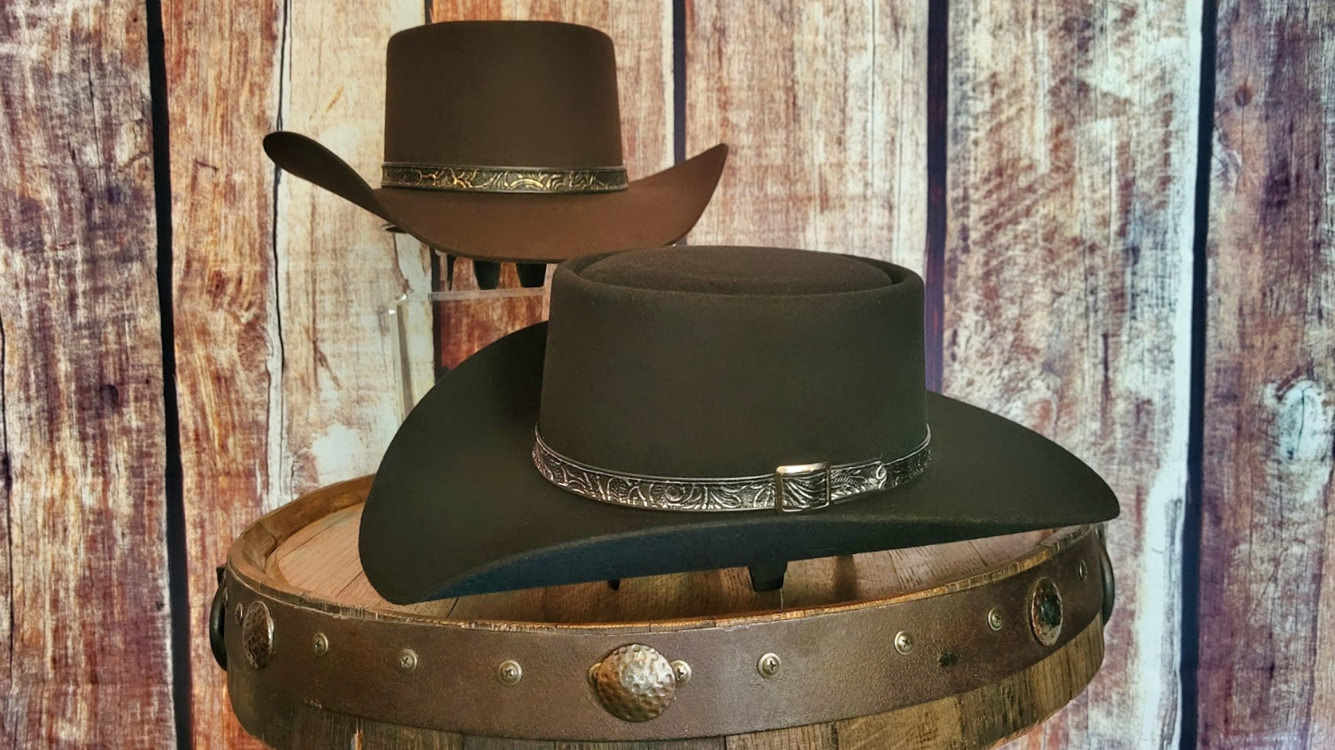 Stetson 4X Seminole Gus Buffalo Felt Cowboy Hat