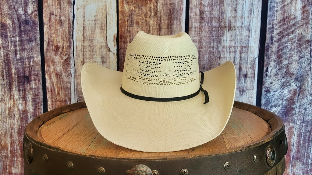 Straw Hat the "CoJo Vaquero" by Resistol Front View