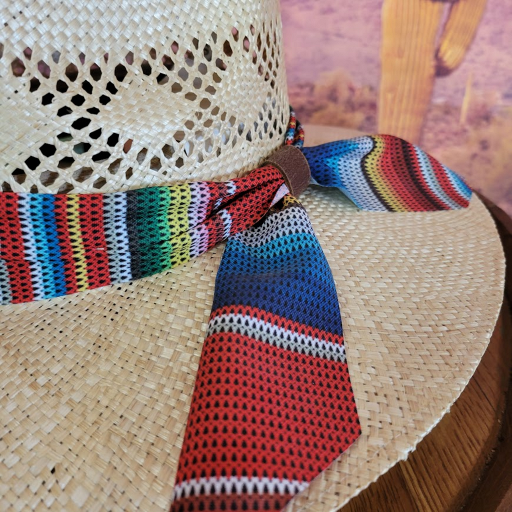  Straw Hat the "Fiesta" by Charlie 1 Horse Hatband View