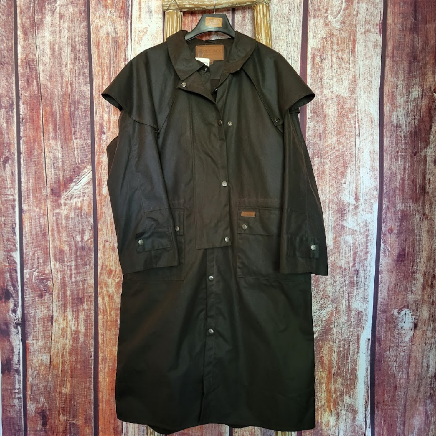 Waterproof Oilskin Duster
