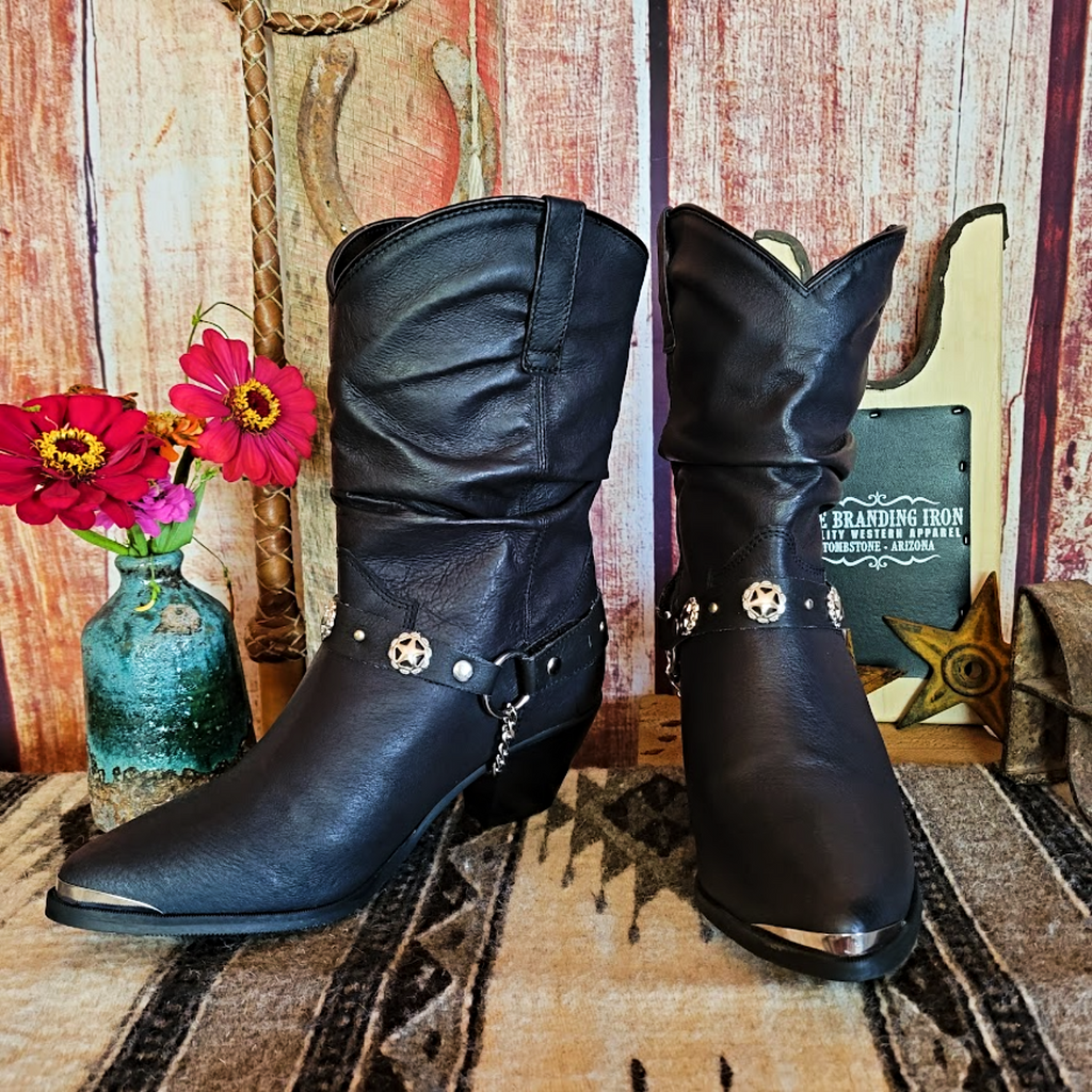 Women's Cowgirl Boots the "Olivia" by Dingo Front View