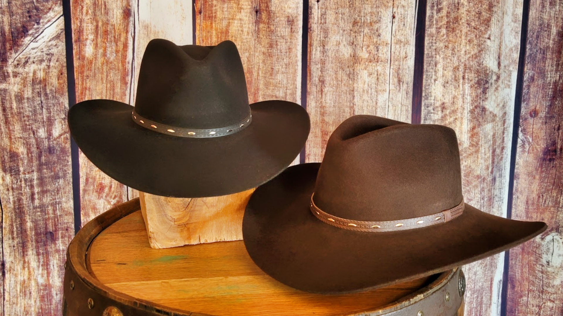 Resistol Briscoe 3X Wool Cowboy Hat - Black