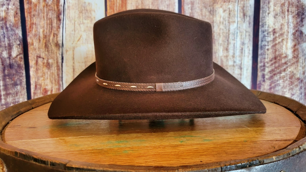 Wool Hat the “Briscoe” by Stetson Side View
