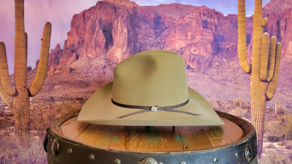 Wool Hat the "Peacemaker" John Wayne Collection by Stetson Side View